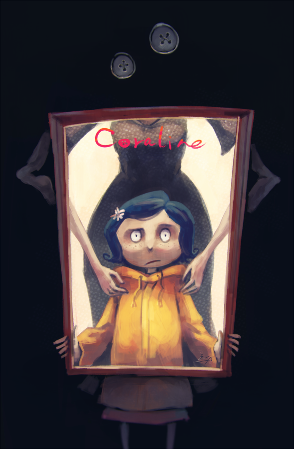 coraline jones and other mother (coraline) drawn by koto_inari