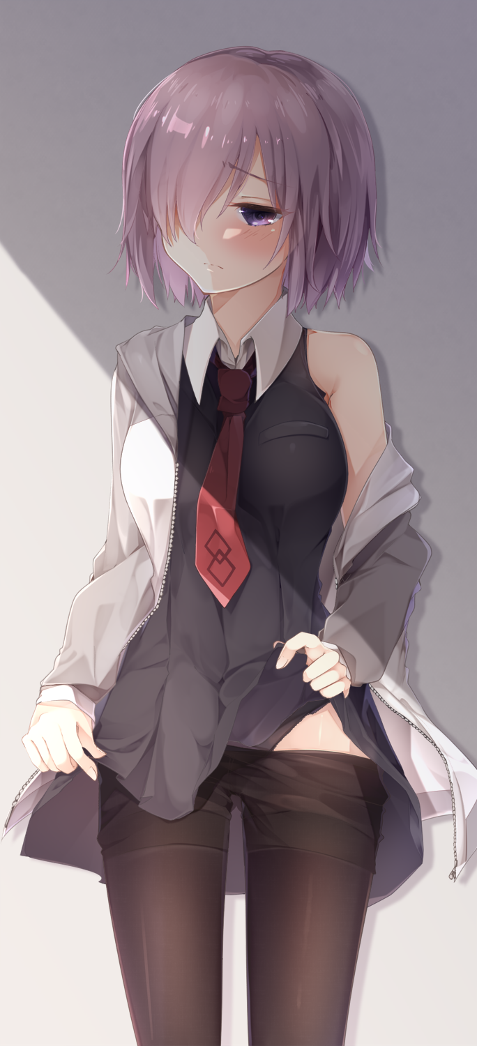 mash kyrielight (fate and 1 more) drawn by neko_ame