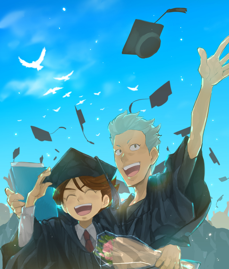 ichinose kazuya and domon asuka (inazuma eleven) drawn by shatou_(c-com)