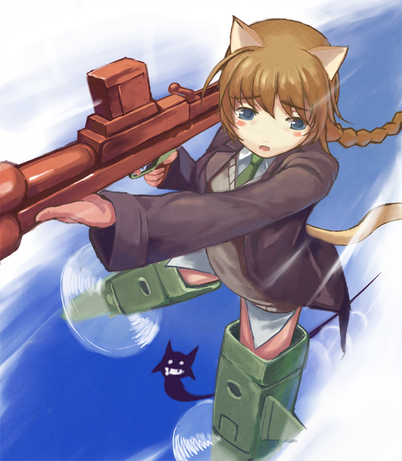 lynette bishop (world witches series and 1 more) drawn by kawa_akira