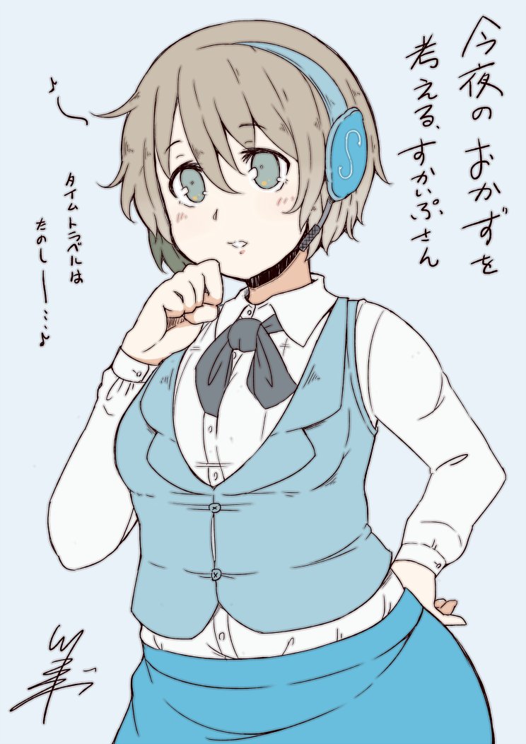 twitter-san (original and 1 more) drawn by tsukigi