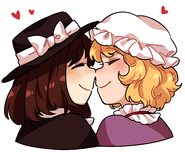usami renko and maribel hearn (touhou) drawn by nekolina