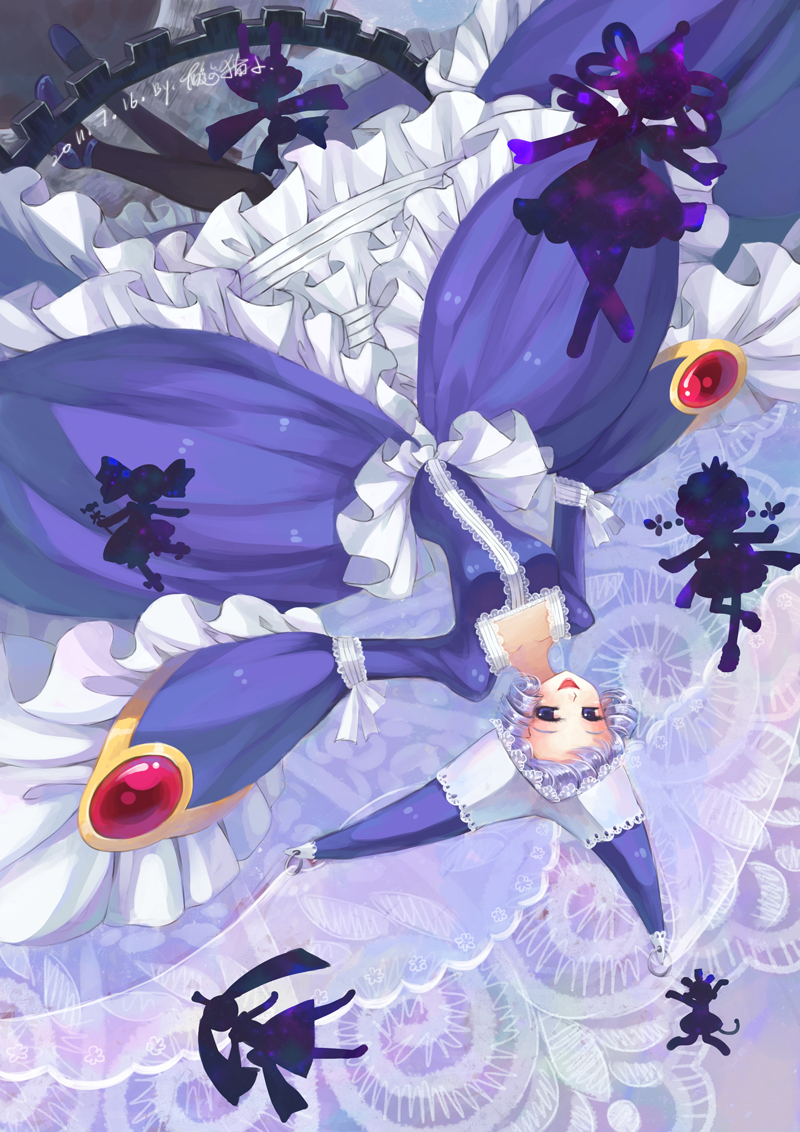 walpurgisnacht and walpurgisnacht's familiars (mahou shoujo madoka magica) drawn by sanmi_tenten