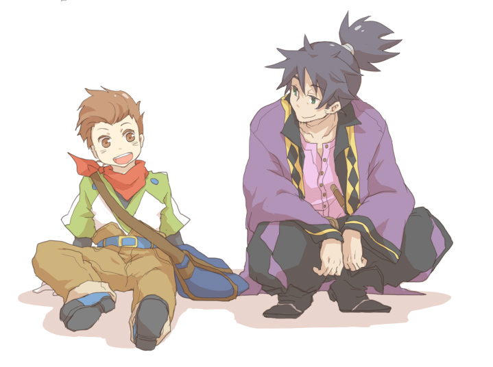 raven and karol capel (tales of and 1 more) drawn by mikan_(mkn33)