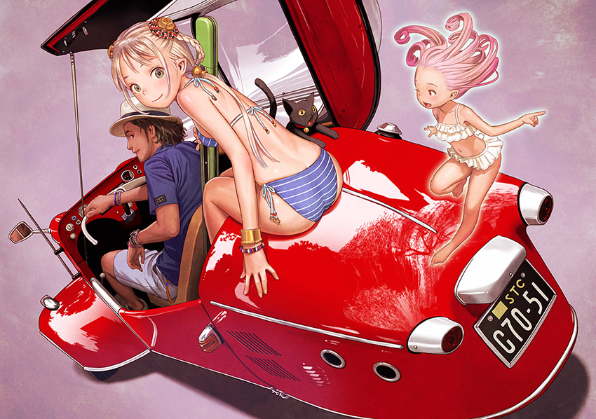 tilarna exedilika and matoba kei (cop craft: dragnet mirage reloaded) drawn by murata_range