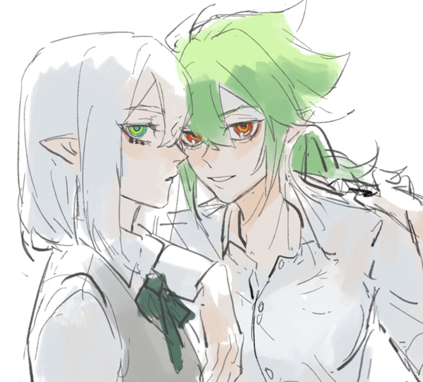 xander and zain (aotu world) drawn by macchiato_bi_guanzhong