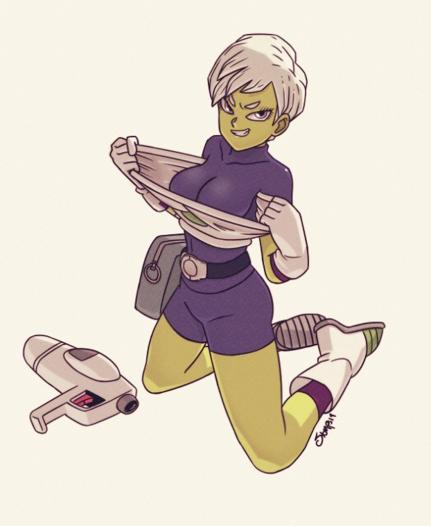 cheelai (dragon ball and 2 more) drawn by ryan_jampole