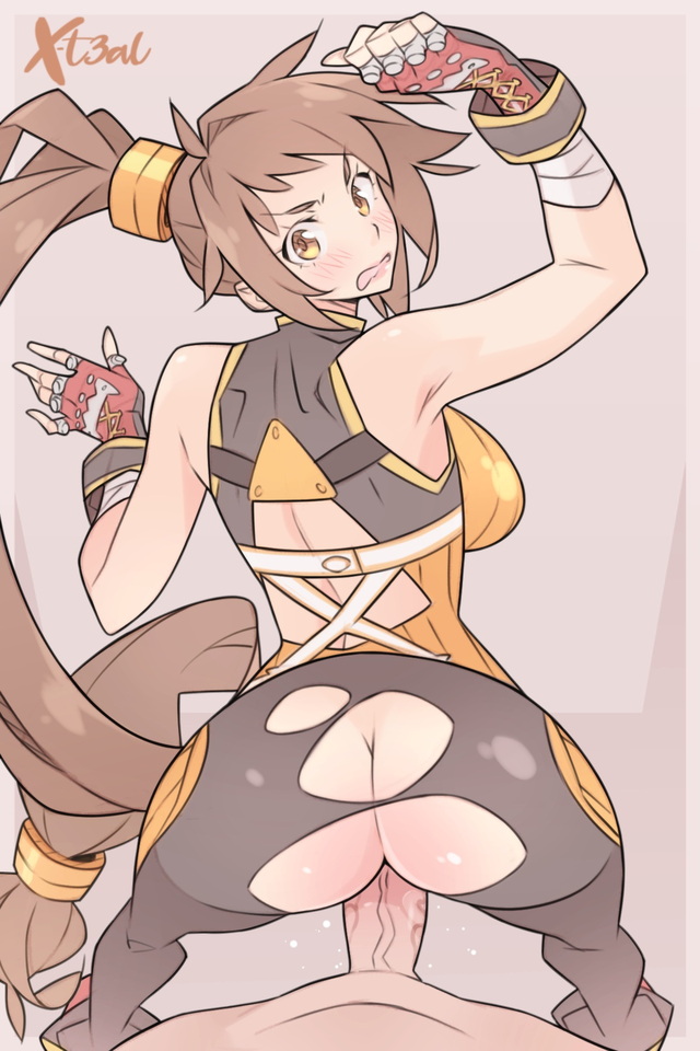 female fighter and female striker (dungeon and fighter and 1 more) drawn by x-t3al
