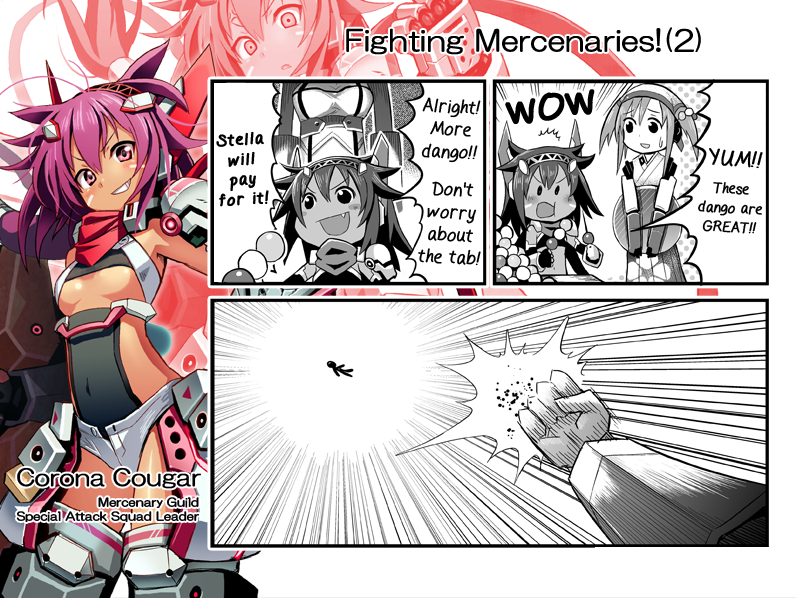 corona cougar, stella caracal, and kisaragi anko (cosmic break)