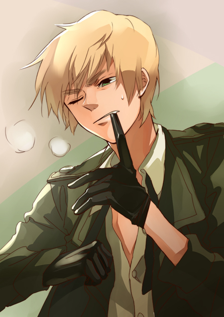 united kingdom (axis powers hetalia) drawn by oba-min