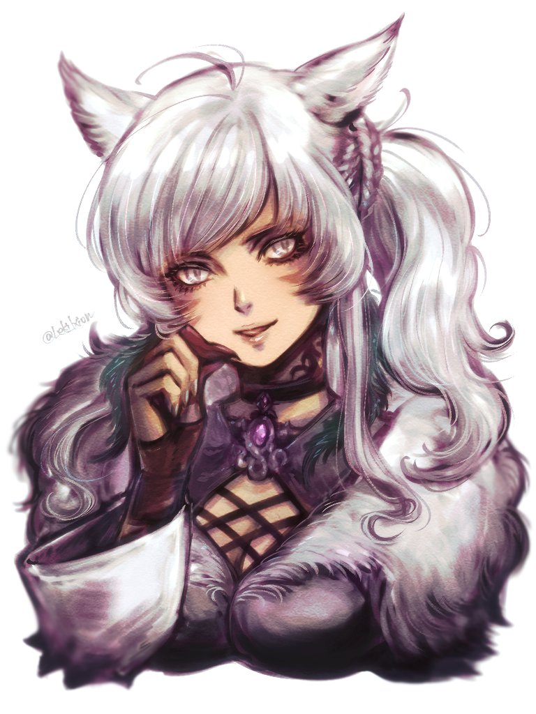 y'shtola rhul (final fantasy and 1 more) drawn by leki_ixion