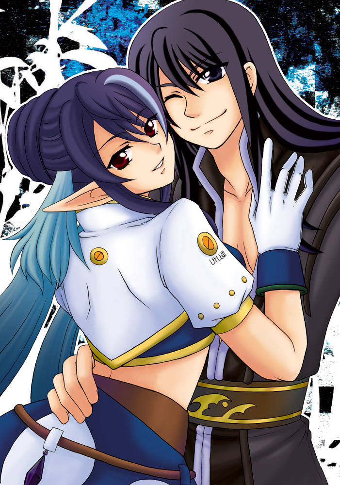 yuri lowell and judith (tales of and 1 more) drawn by asaki_yukia