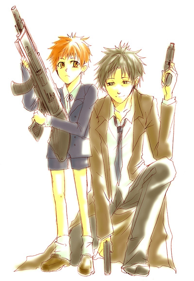 emiya shirou and emiya kiritsugu (fate and 1 more)