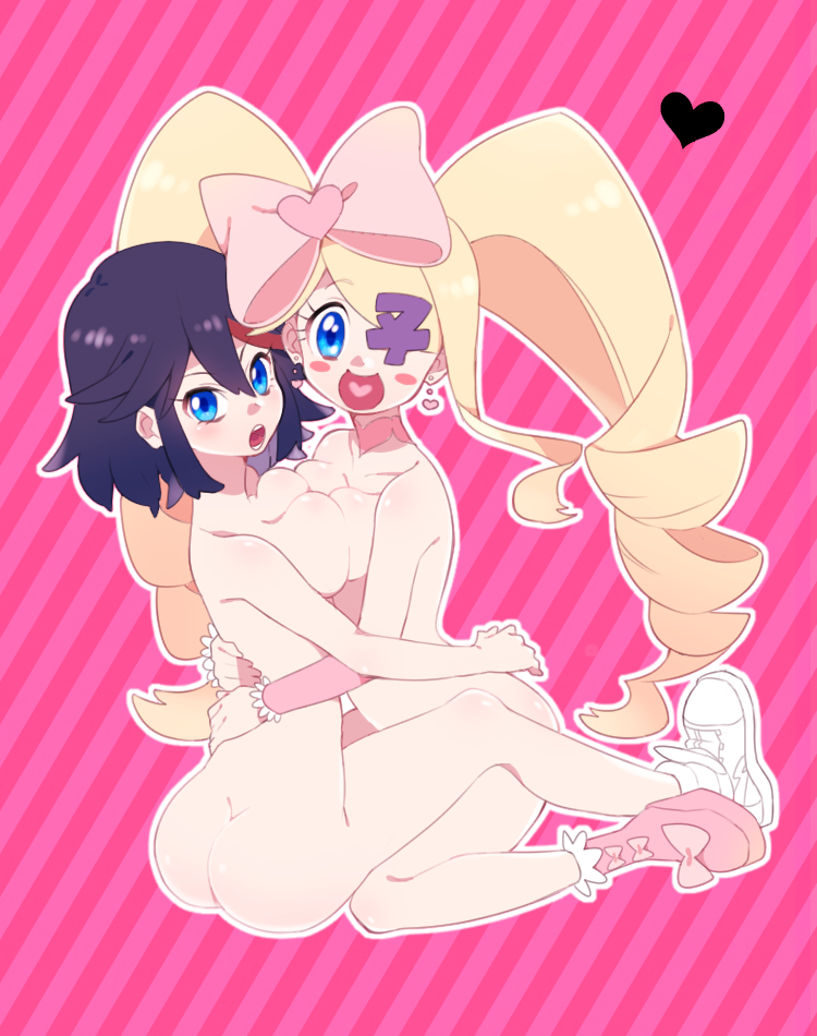 matoi ryuuko and harime nui (kill la kill) drawn by riomario