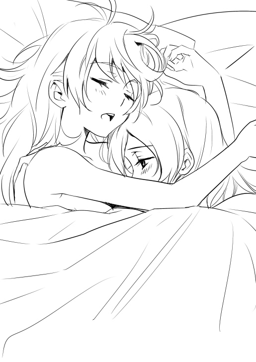 houjou hibiki and minamino kanade (precure and 1 more) drawn by ooshima_tomo
