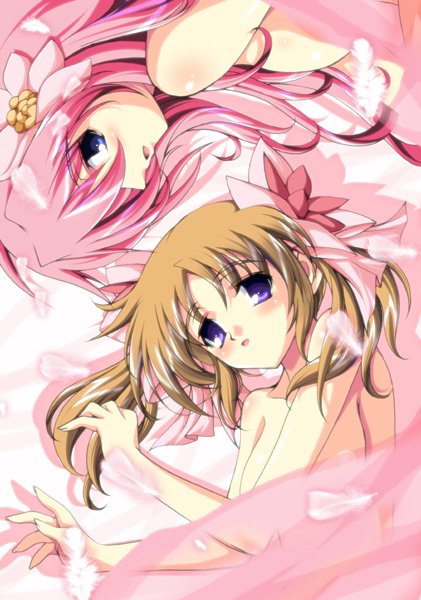 milfeulle sakuraba and apricot sakuraba (galaxy angel and 1 more) drawn by ka2