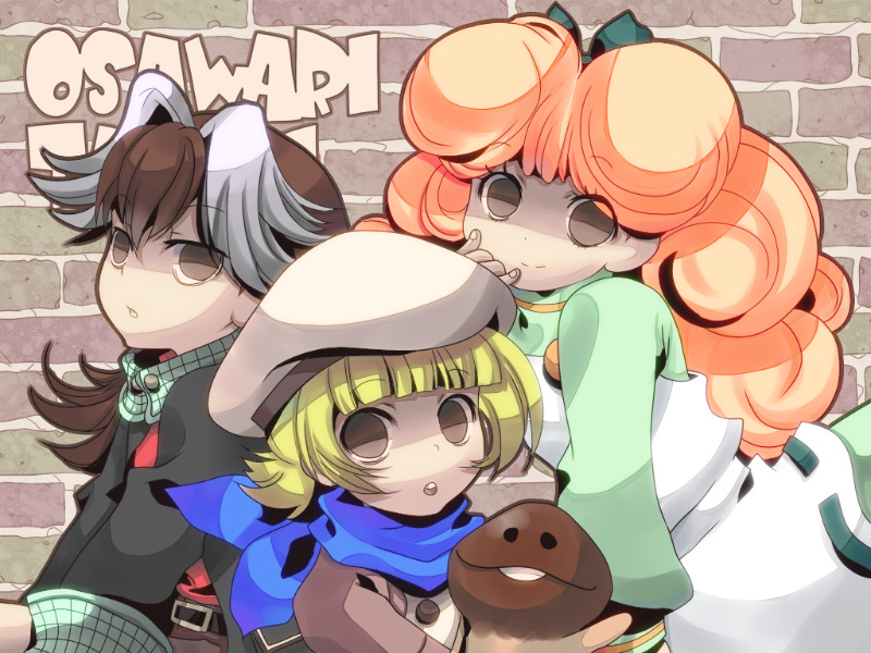 nameko, ozawa rina, chitose, and manami (osawari tantei) drawn by yucca_(you)