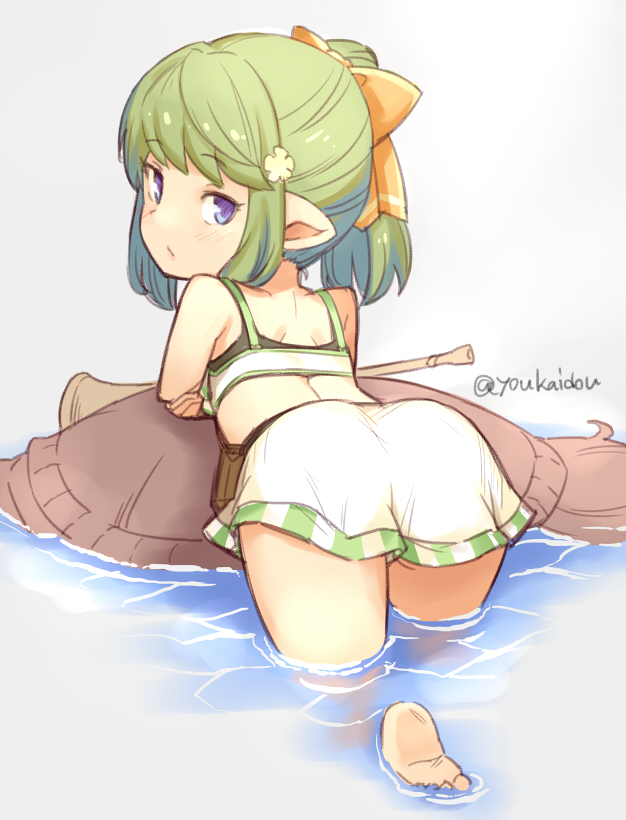 mimlememel and turtleton (granblue fantasy) drawn by jingai_modoki