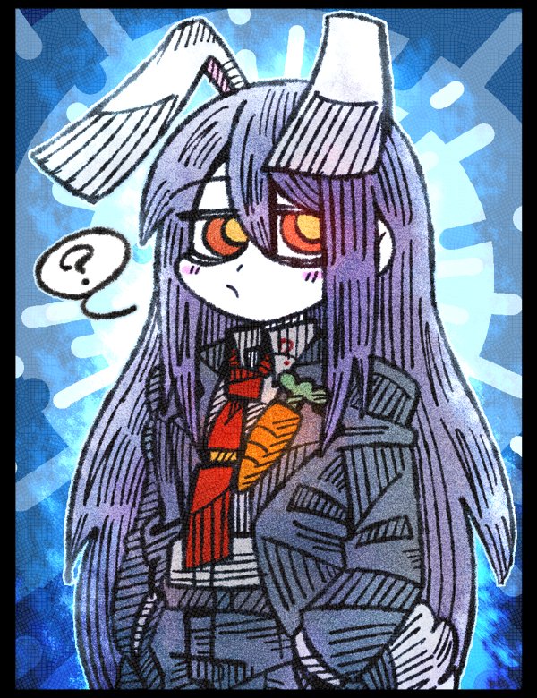 reisen udongein inaba (touhou and 1 more) drawn by suenari_(peace)