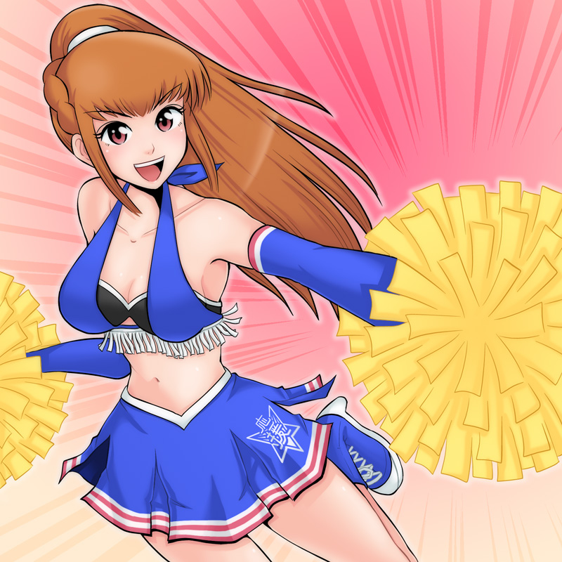 amemiya sayaka (osu! tatakae! ouendan) drawn by hamu_agaki