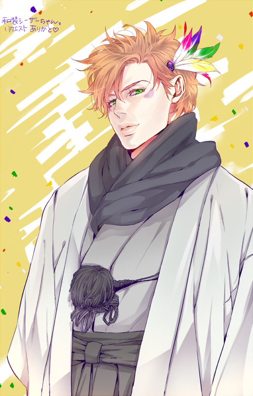 caesar anthonio zeppeli (jojo no kimyou na bouken and 1 more) drawn by ganbaru_(woainini)