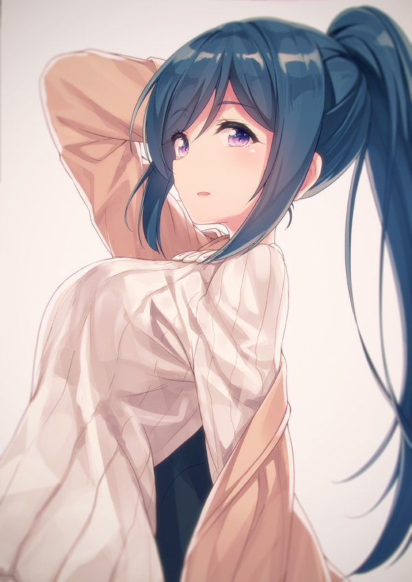matsuura kanan (love live! and 1 more) drawn by siva_(executor)