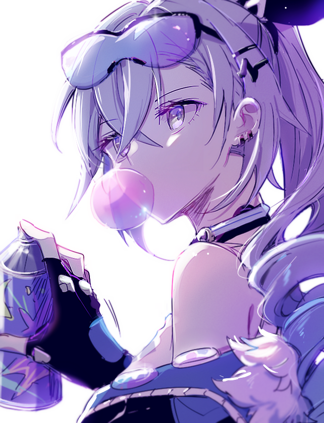 silver wolf (honkai and 1 more) drawn by 6_(yuchae)