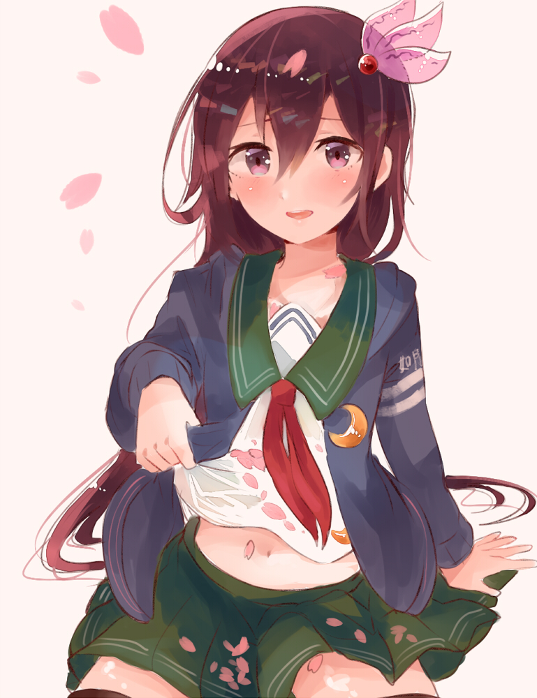 kisaragi and kisaragi kai ni (kantai collection) drawn by itomugi-kun