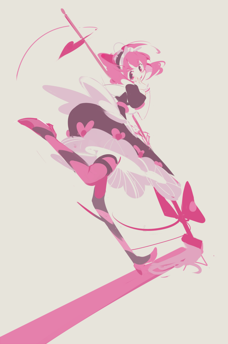makino ikumi (mahou shoujo madoka magica and 1 more) drawn by she_li_(lynxm)