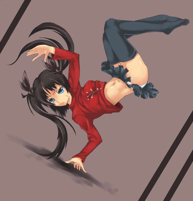 tohsaka rin (fate and 1 more) drawn by napori