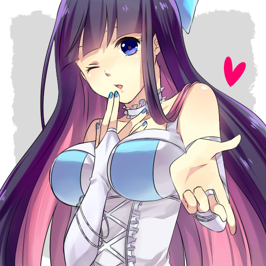 stocking (panty & stocking with garterbelt) drawn by washi_(micino)