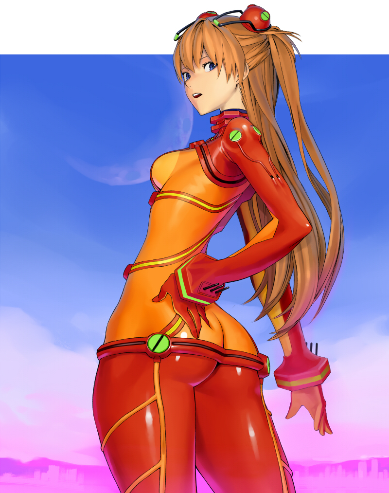 souryuu asuka langley (neon genesis evangelion and 2 more) drawn by hijiki_(b-stroke)