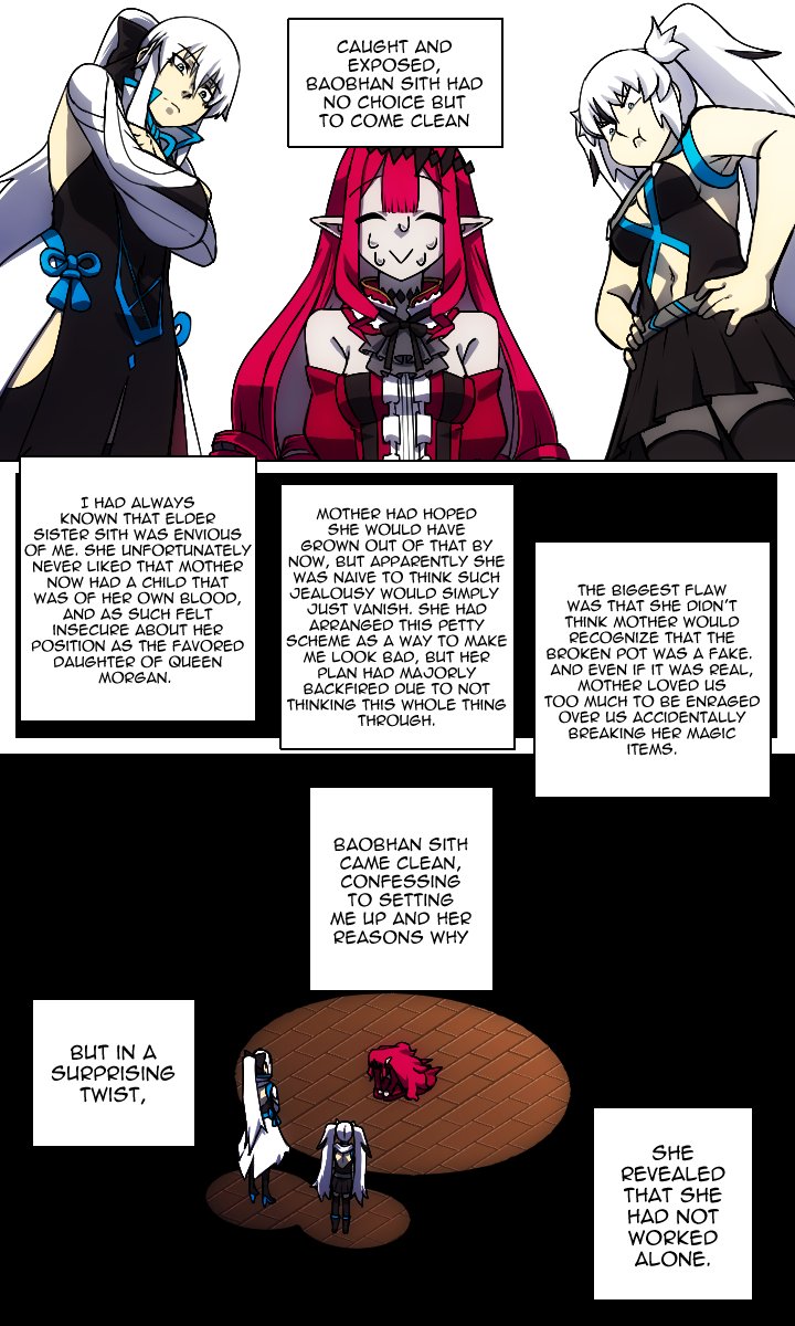 baobhan sith, morgan le fay, and fujimaru calisto (fate and 1 more) drawn by lazyartlazy12
