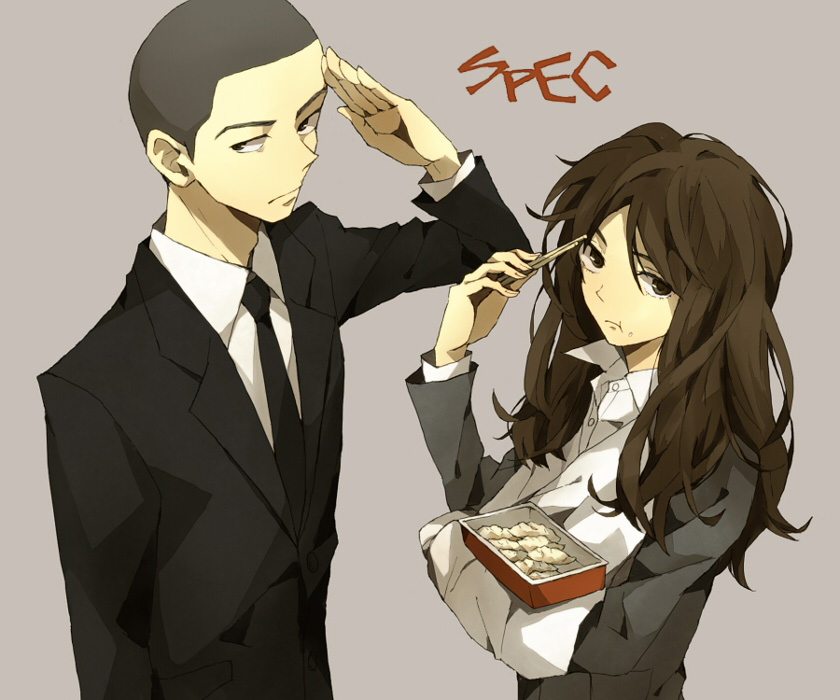 touma saya and sebumi takeru (spec) drawn by madoka_(potechoco)
