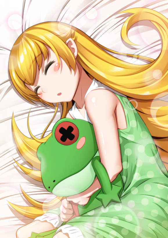 oshino shinobu (monogatari and 1 more) drawn by murata_isshin