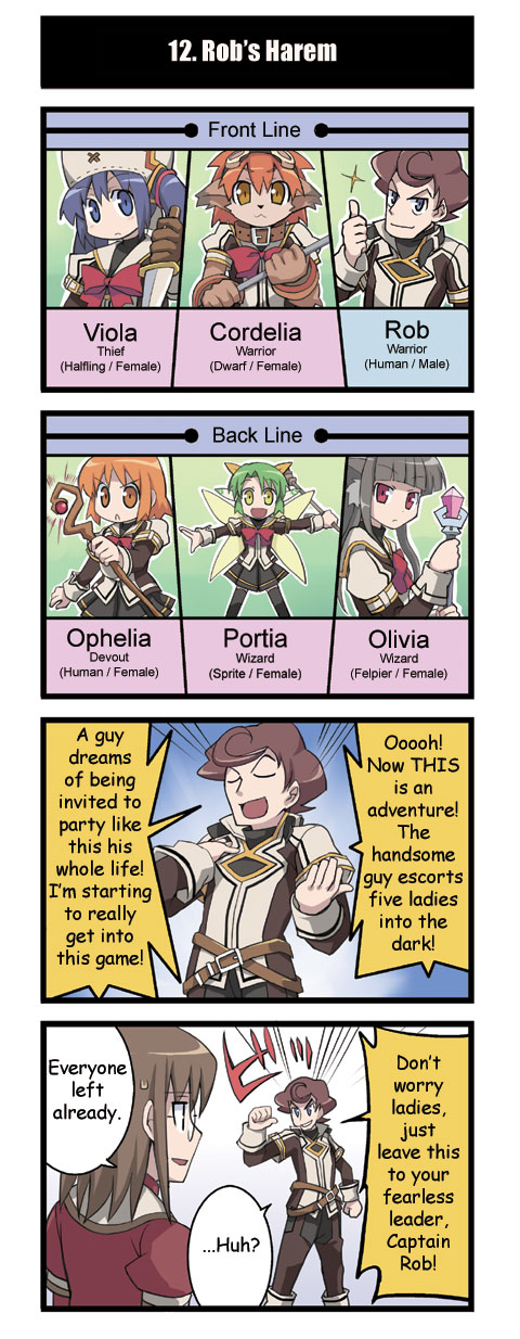 human, felpurr, khulaz, dwarf, and fairy (ken to mahou to gakuen mono)