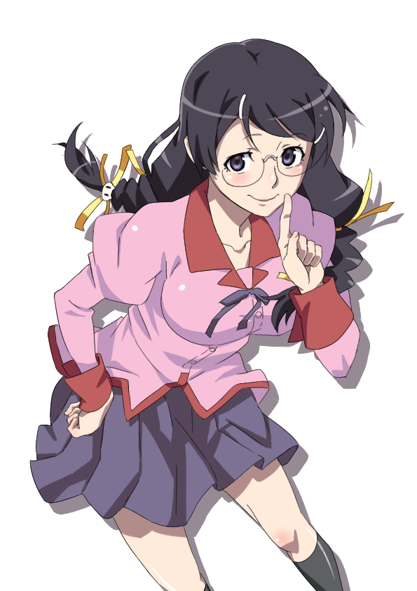 hanekawa tsubasa (monogatari and 1 more) drawn by atsumi_tomoya