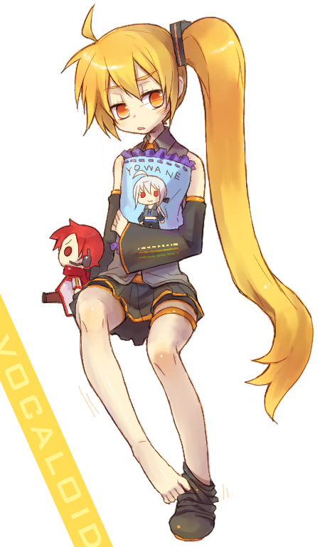 yowane haku, akita neru, and akaito (vocaloid) drawn by monako_(sora527)