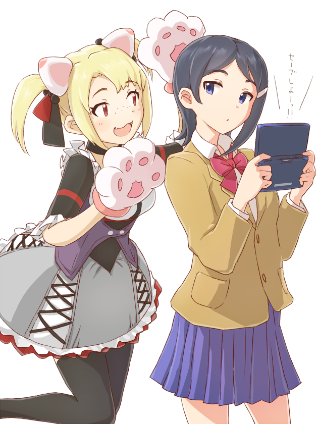 mizutani eri and suzuki ayane (idolmaster and 1 more) drawn by dani-ikapi