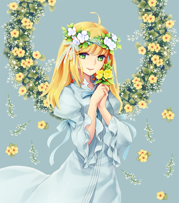 artoria pendragon and saber (fate and 1 more) drawn by yeruen