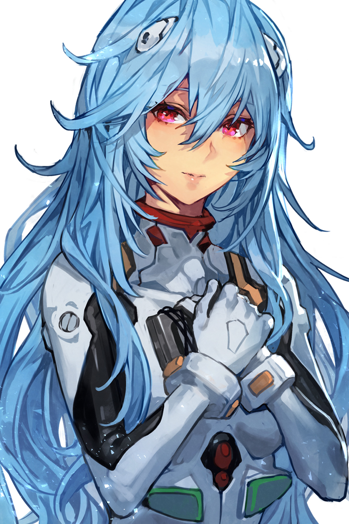 ayanami rei (neon genesis evangelion and 2 more) drawn by hungry_clicker