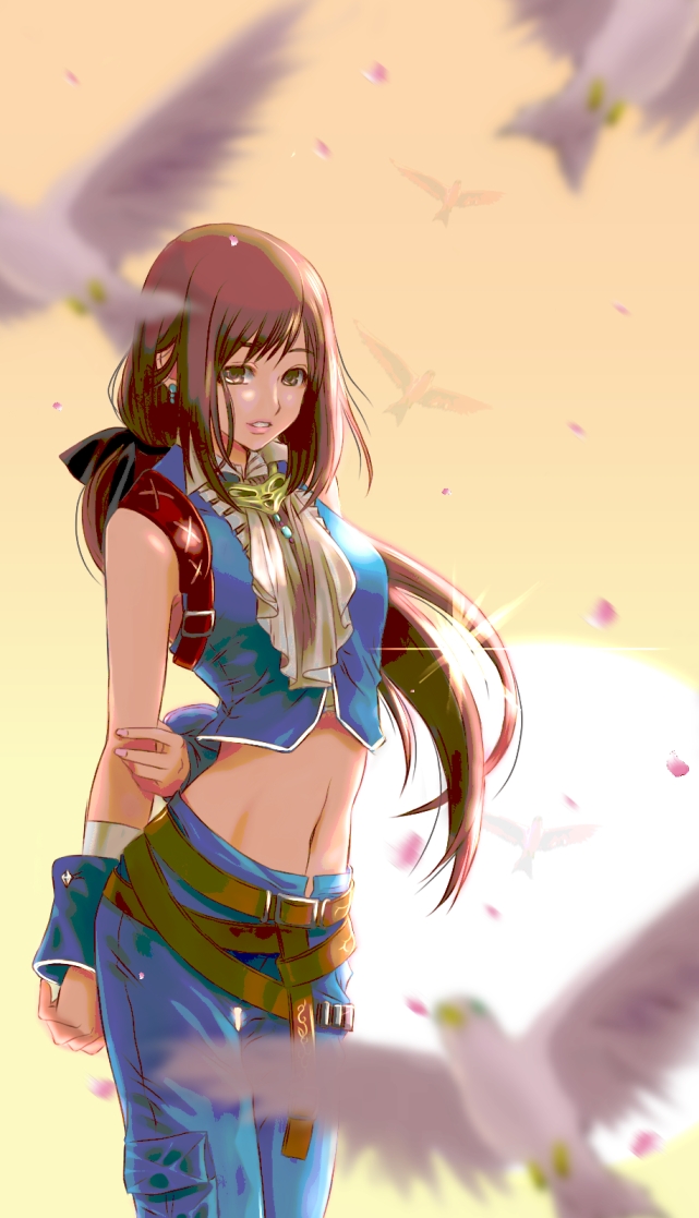 zidane tribal and garnet til alexandros xvii (final fantasy and 1 more) drawn by holixholi