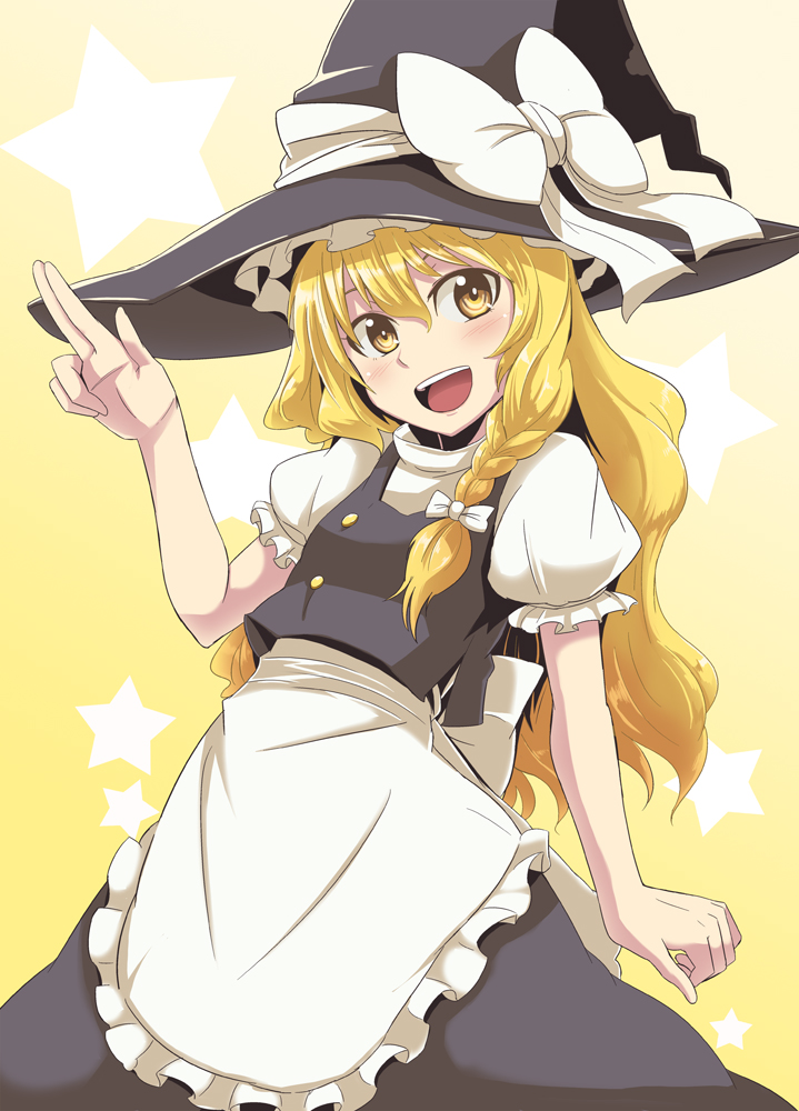 kirisame marisa (touhou) drawn by dan_(orange_train)