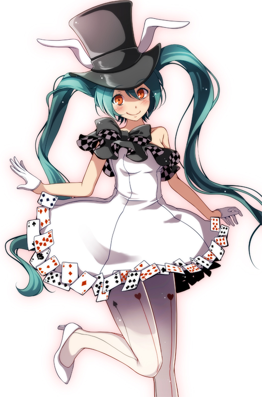 hatsune miku (vocaloid and 2 more) drawn by tsukishiro_saika
