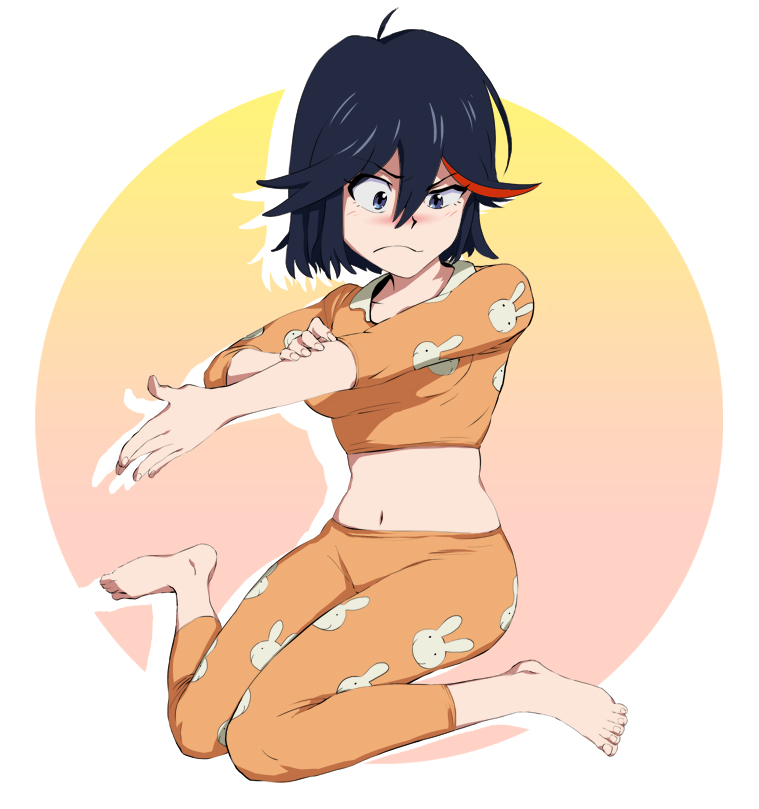 matoi ryuuko (kill la kill) drawn by mororife