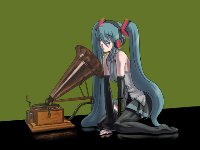 hatsune miku (vocaloid and 1 more) drawn by hirabaru_kenji and rca