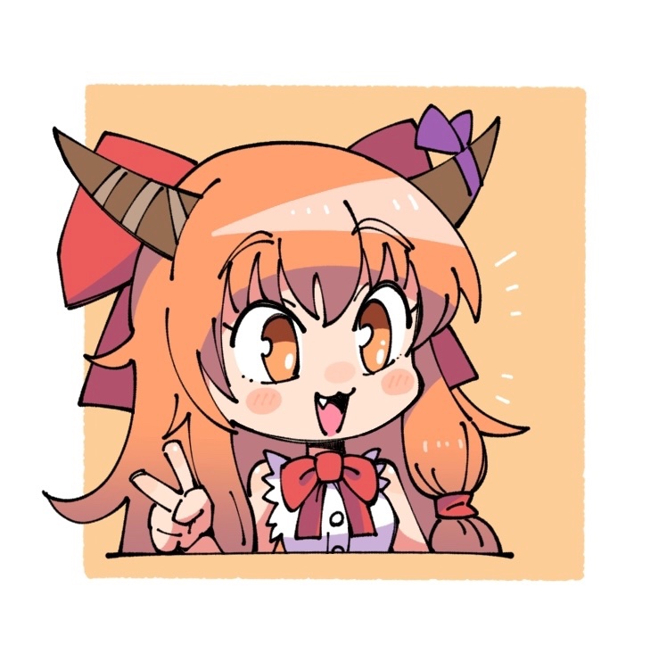 ibuki suika and yamin (touhou and 1 more) drawn by sn_(zigzagspark6)