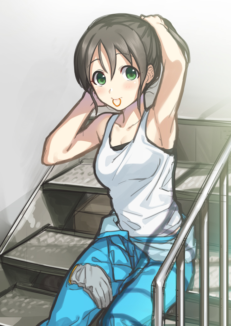 harada miyo (idolmaster and 2 more) drawn by mikapoe