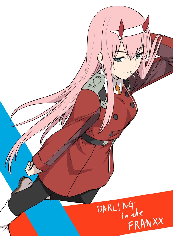 zero two (darling in the franxx) drawn by shiseki_hirame