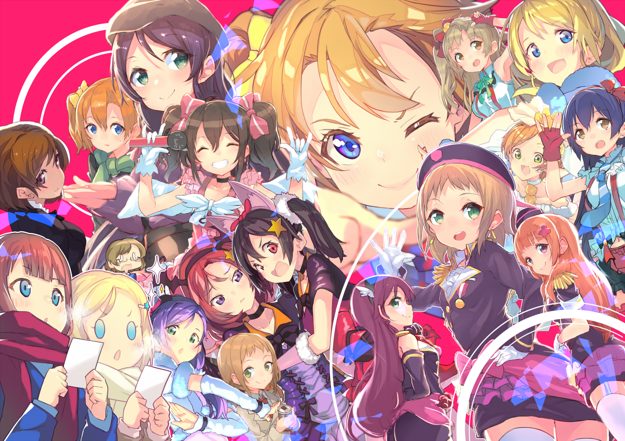 Nishikino Maki Sonoda Umi Toujou Nozomi Yazawa Nico Ayase Eli And 9 More Love Live And 1 More Drawn By Hajime Kaname And Yoo Tabi No Shiori Danbooru Nishikino Maki Sonoda Umi Toujou Nozomi Yazawa Nico Ayase Eli And 9 More Love Live And 1 More Drawn By Hajime Kaname And Yoo Tabi No Shiori Danbooru